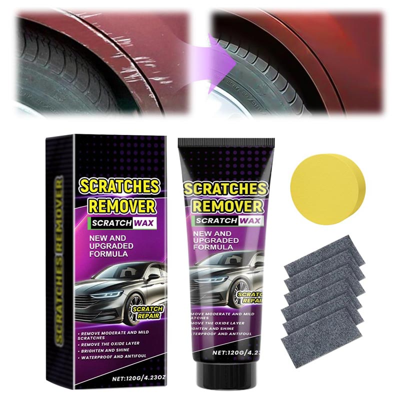 🔥🔥Koop 2 Krijg 1 gratis 🔥Auto krassen remover wax met nano doek