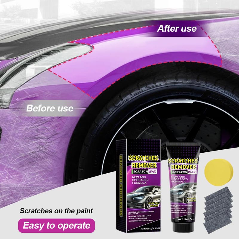 🔥🔥Koop 2 Krijg 1 gratis 🔥Auto krassen remover wax met nano doek