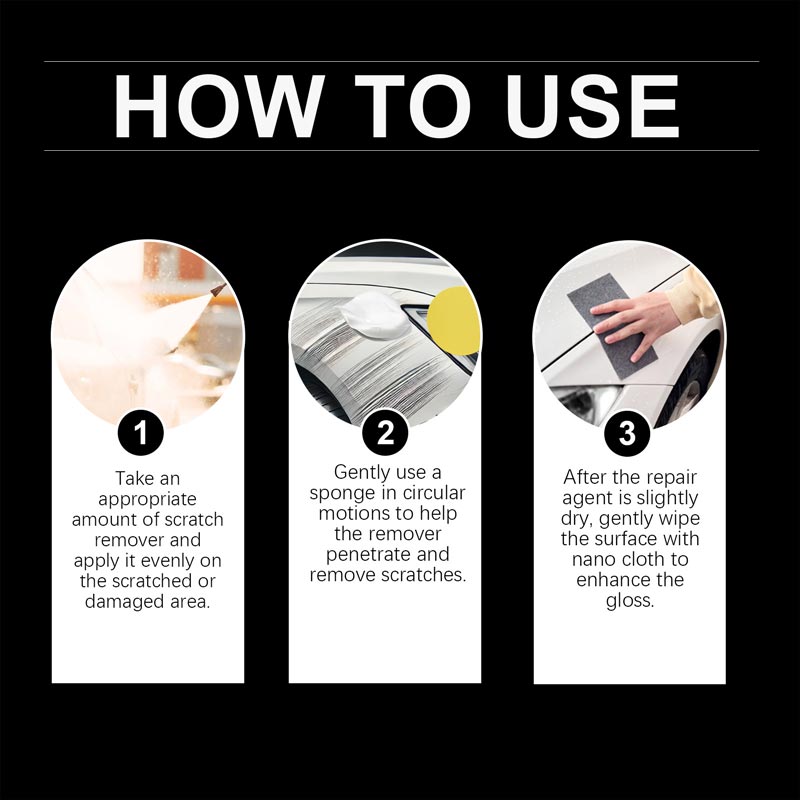 🔥🔥Koop 2 Krijg 1 gratis 🔥Auto krassen remover wax met nano doek