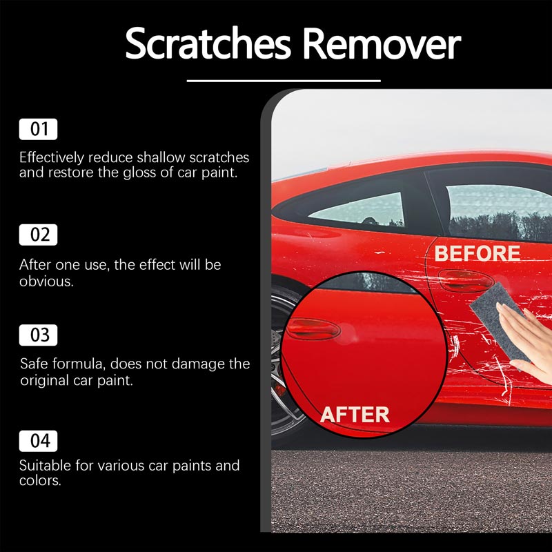 🔥🔥Koop 2 Krijg 1 gratis 🔥Auto krassen remover wax met nano doek