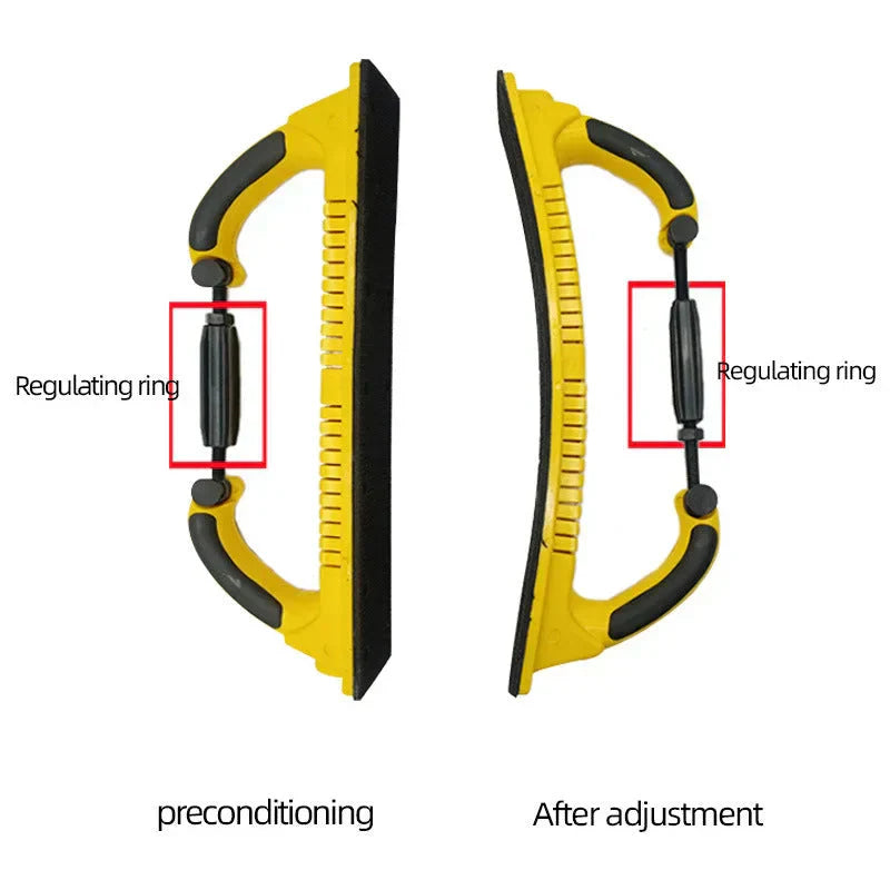 Verstelbaar Radius Flex Longboard Schuurvijl Hand Slijper