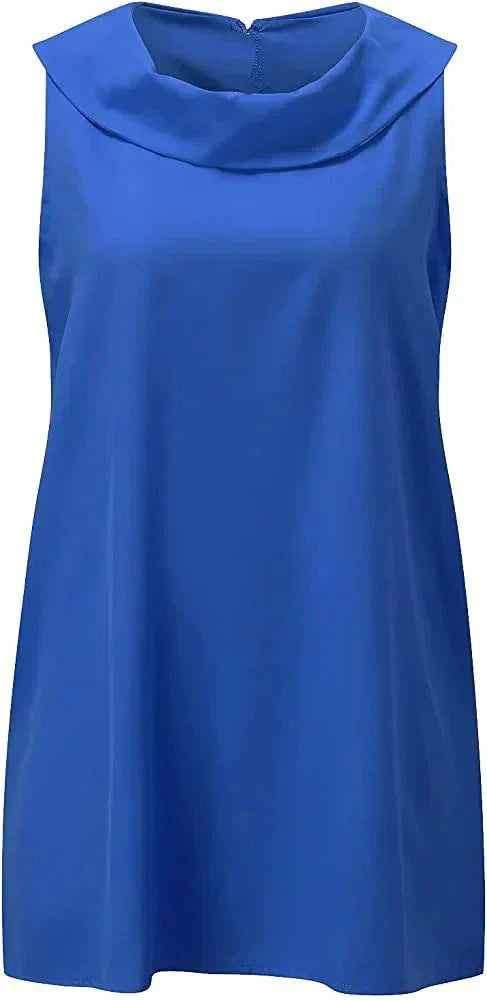 🌟🌟Natuurlijke Nederlandse stijl: katoenen en linnen effen pulloverjurk - eenvoudig en comfortabel om te dragen, fris en elegant!