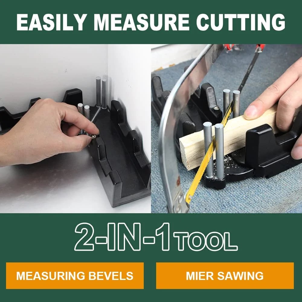 ⏳Begrenzte Zeit 50% Rabatt💥2-in-1 Meet- en verstekzaag gereedschap