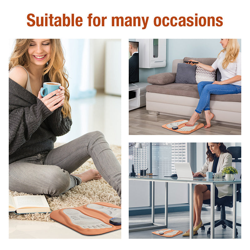 ⏰Beperkte aanbieding🔥 EMS Microstroom Puls Voetmassage Mat