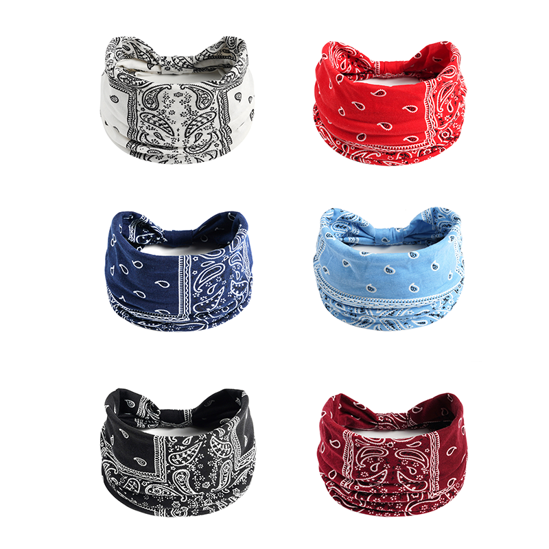 🌸Bohemian Yoga Hoofdband: Amerikaans Bloemenpatroon, Zweetabsorberende Haarband🎀💧