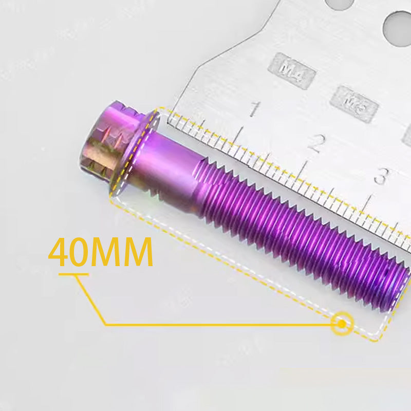 Stainless Steel Double-Sided Bolt Gauge Card
