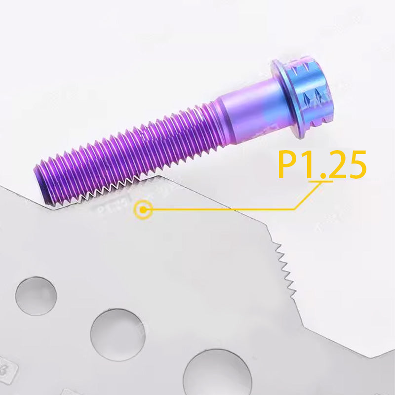 Stainless Steel Double-Sided Bolt Gauge Card