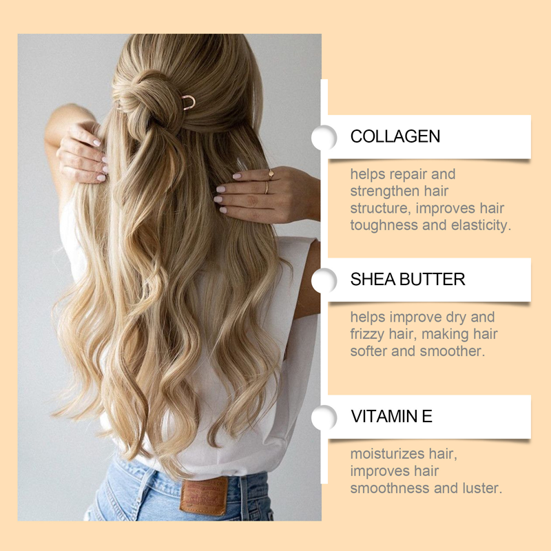 🔥Haarverzorgingspeciale aanbieding🌸Collageen haarmasker voor droog en beschadigd haar