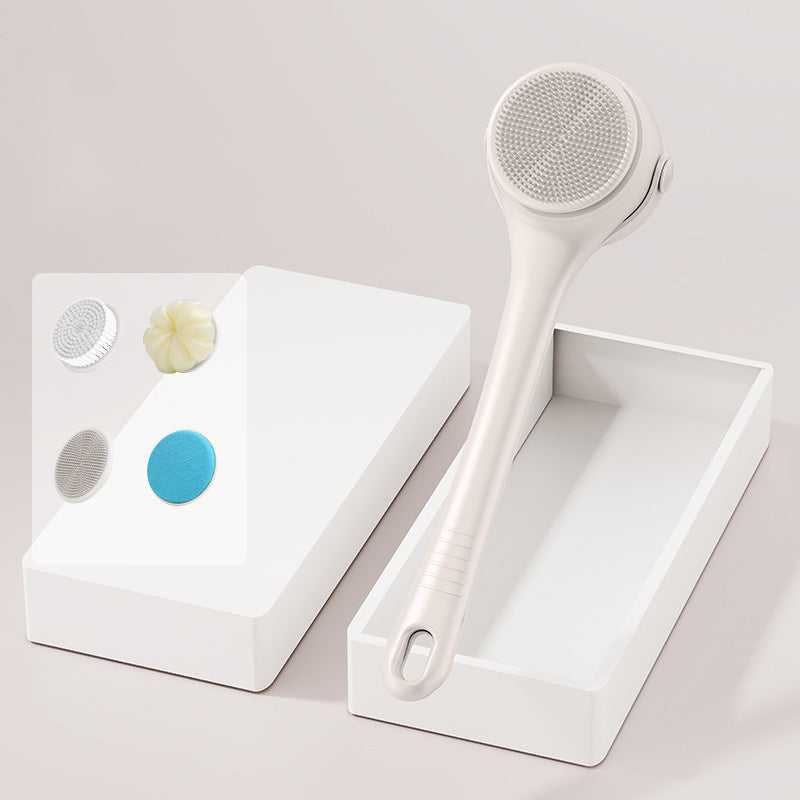 🙋♂️🚫 Nooit meer smeken of iemand je rug wil boenen! Deze lange steel exfoliator doet het zelf – gladde huid, nul schaamte! 50% KORTING!