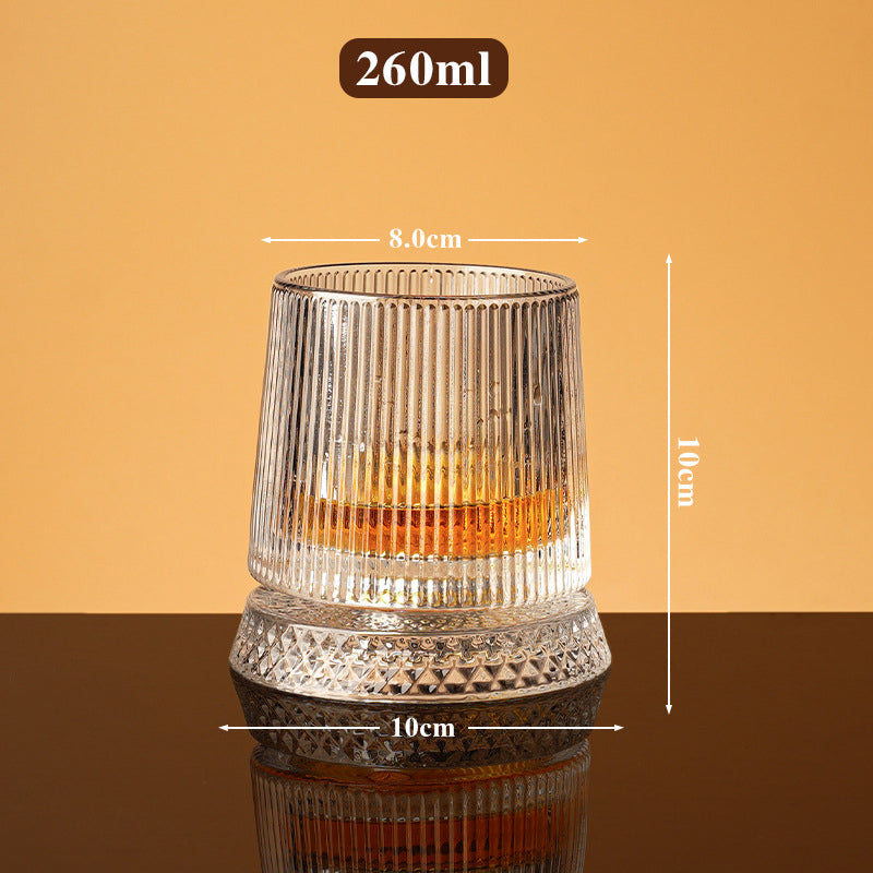 💎 50% KORTING ✨ 360° Draaibaar Luxe Whiskyglas