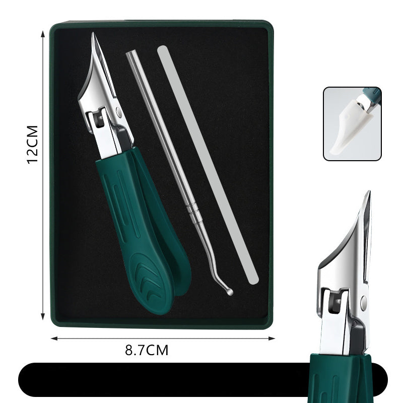 Nagelknipper met brede bek voor dikke nagels