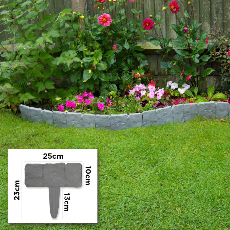 🧱 Imitatie stenen tuinafscheiding | Privacy • Windbescherming • Eenvoudig te plaatsen