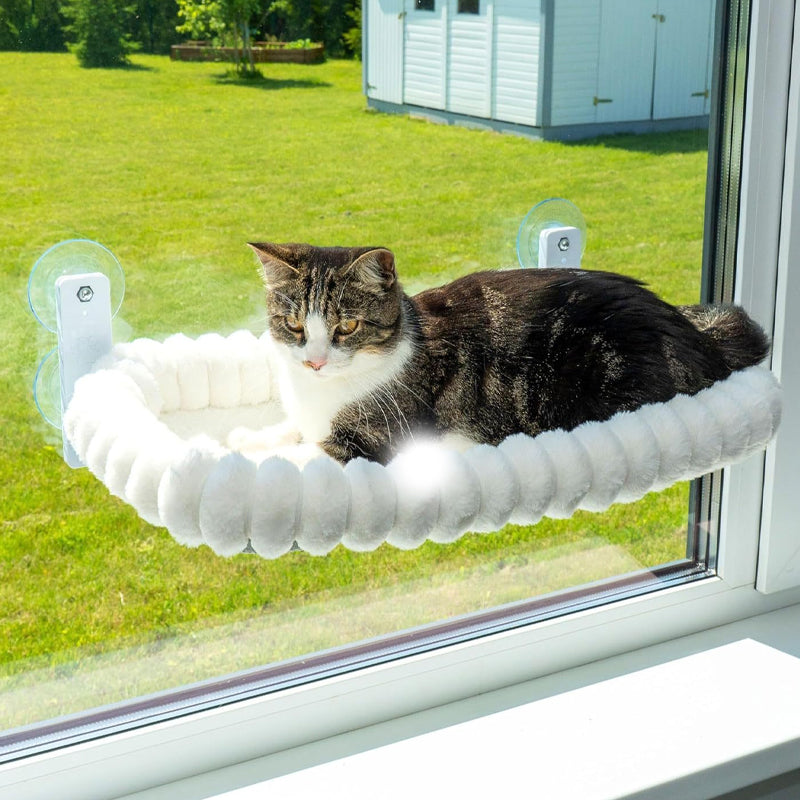 🐱Opvouwbare raamhangmat voor katten met zuignappen | De ultieme plek om te zonnen