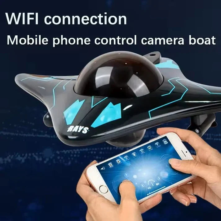 50% korting deze week! 🎉🎉 MantaVision – De app-gestuurde oppervlaktedrone voor het verkennen van wateroppervlakken!