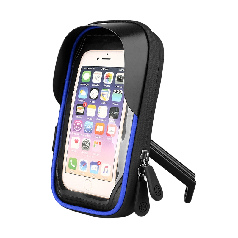 🚴♂️ Waterdichte telefoonhouder – Voor op de fiets | 360° draaibaar • Eenvoudige montage