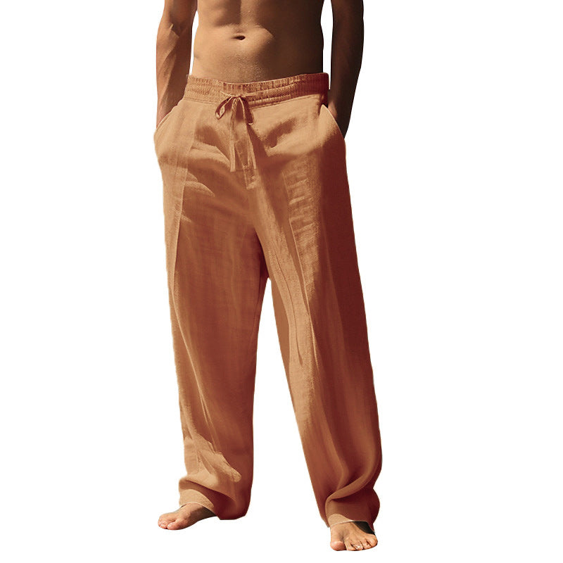๐ NU 50% KORTING! ๐ Casual herenbroek met trekkoord en zakken ๐ฟ
