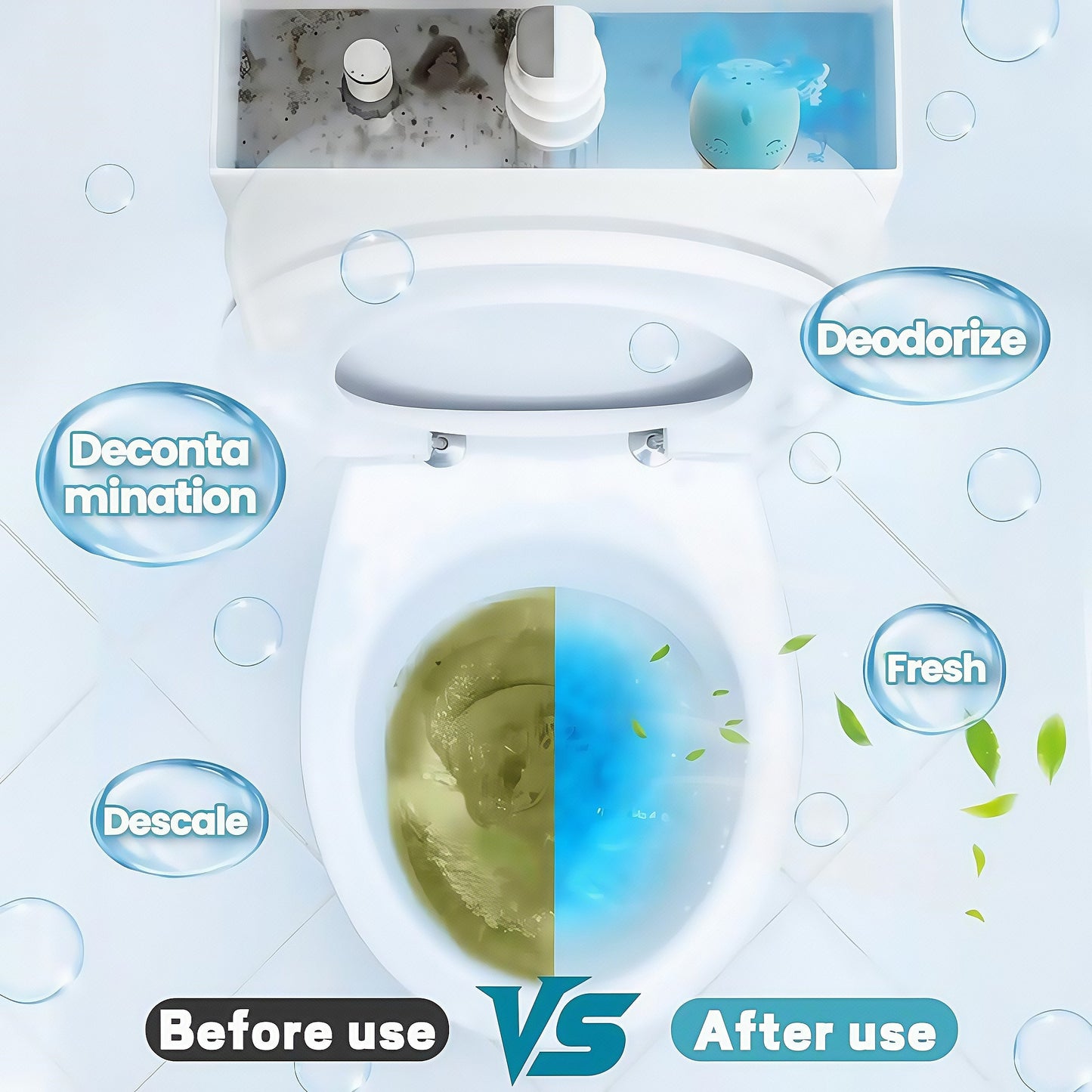 🔥Toiletreiniger & toiletverfrisser Wonder