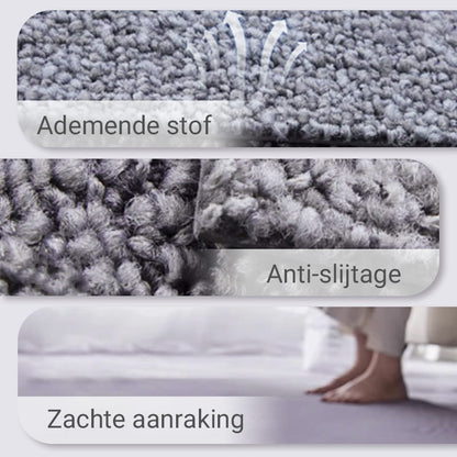 Antislip, vetbestendig afwasbaar tapijt