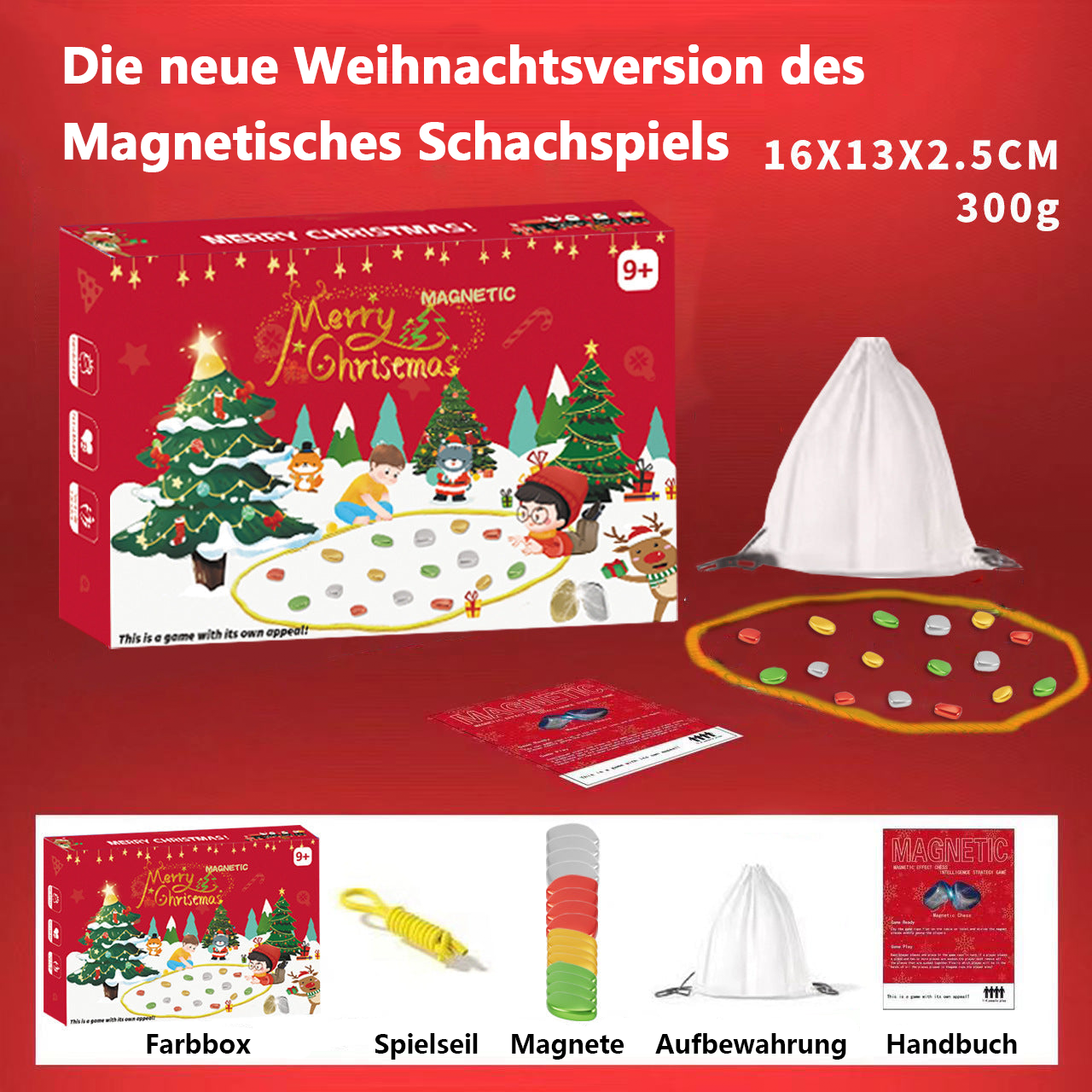 🎅Kerstverkoop 49% UIT🔥Magnetisch Schachspiel✨️