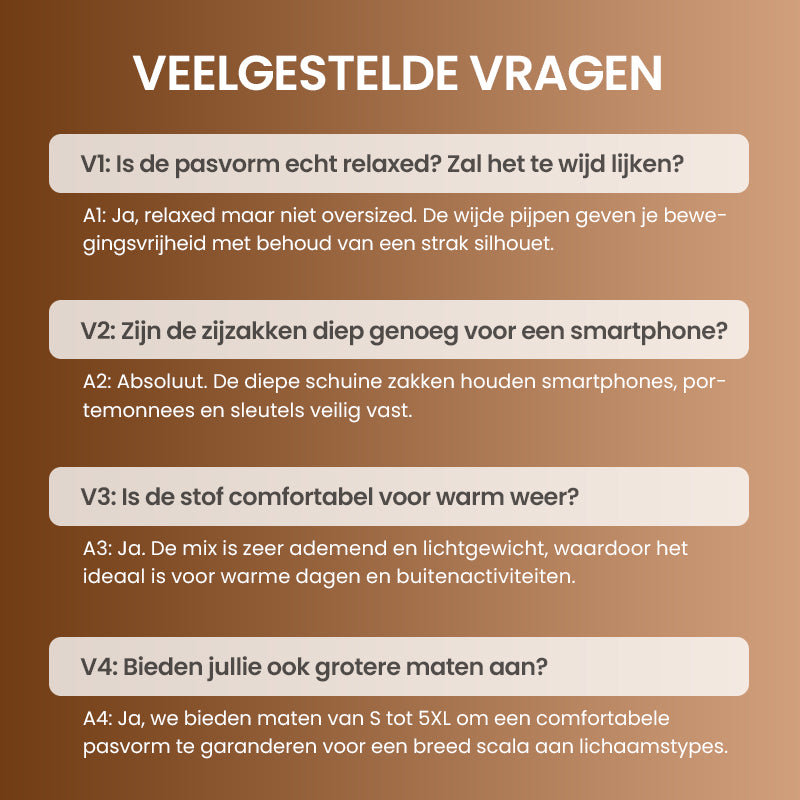 🎁2026 Nieuw binnen 51% KORTING💥Ademende herenbroek met rechte pijpen