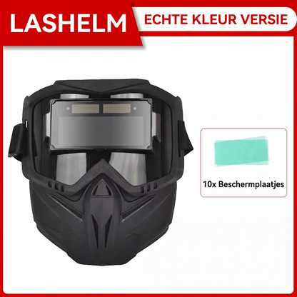 🌞Fris De Lente In Met 52% Korting!🛡️Revolutionair 2-in-1 Automatisch Verduisterend Lasmasker - Afneembare Lasbril met True Color - Tactisch & Veilig Design - Voor Precisie Lassen