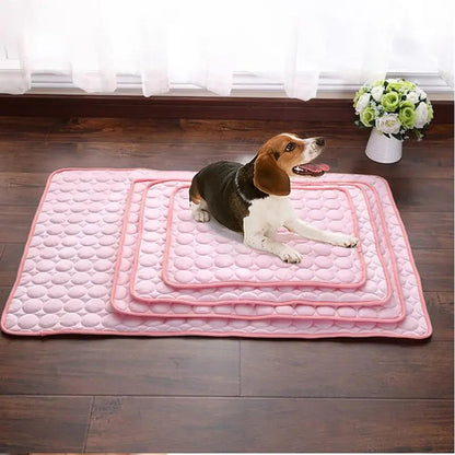 🔥🧊Letzter Tag 49 % Rabatt😍Emmalove Kühlmatte für Hunde & Katzen - Selbstkühlend für alle Haustiere | Extra leicht & geruchlos | 100x70cm Universalgröße🐶🐱