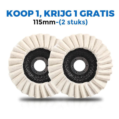 🎁Tijdelijke 50% KORTING🎁✨Vilten Polijstschijf met Klep