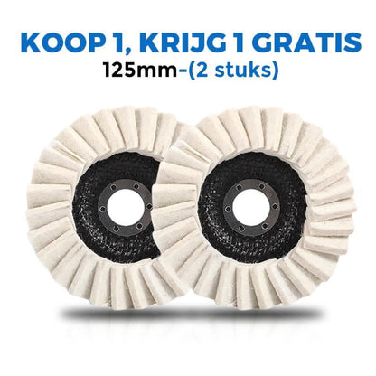 🎁Tijdelijke 50% KORTING🎁✨Vilten Polijstschijf met Klep