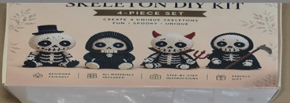 🏆Tijdelijke aanbieding: 50% KORTING🧵✨Kleine 3D-knutselpakket met dieren van kralen