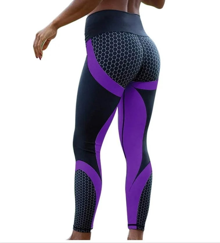 🍑Colourblock Butt Lifting Sport Leggings mit hoher Taille