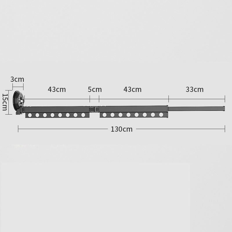 [Klaar voor gebruik] Zuignap wandmontage opvouwbaar droogrek voor kleding