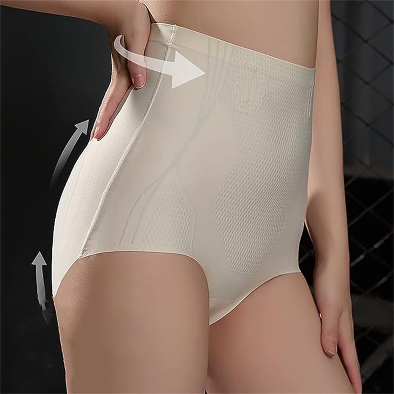 🏆  48% korting 🎁 Ice Silk Ion Fibre Repair Shaping Shorts, onderbroek met buikcontrole