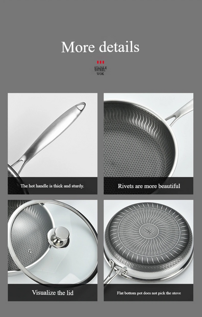 🔥Hot SALE 50% UIT🔥Premium anti -aanbak Pan met deksel🍳