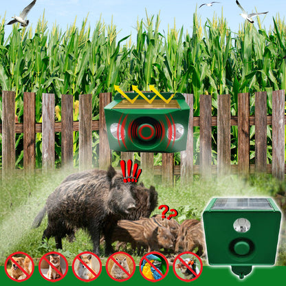 🔥2026HELEMAAL HOT🔥Zonne-energie dierenafweerlamp met luid alarm