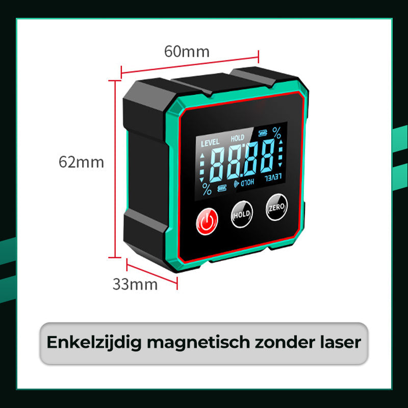 ⏳Beperkte tijd 50% korting💥Magnetische digitale hoekzoeker met elektronische laser