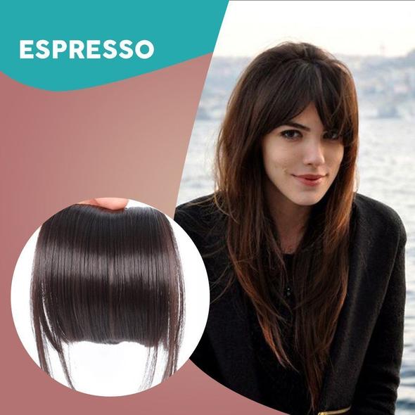 🔥Naadloze 3D Clip-In Bangs Hair Extensions🤩