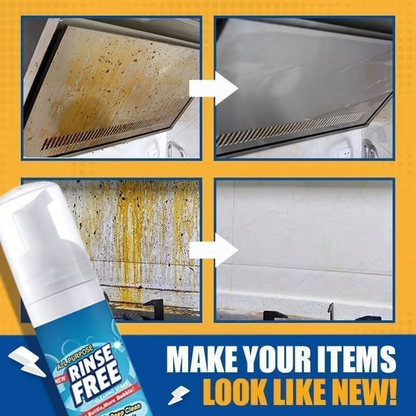 Kitchen Powerful Foam Cleaner - Just Spray and Wipe!