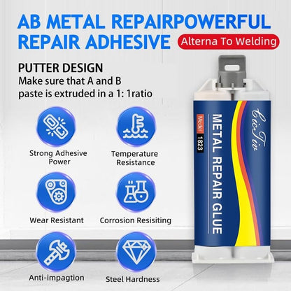 Enhanced casting glue, Metal Repair Glue, Casting Repair Glue