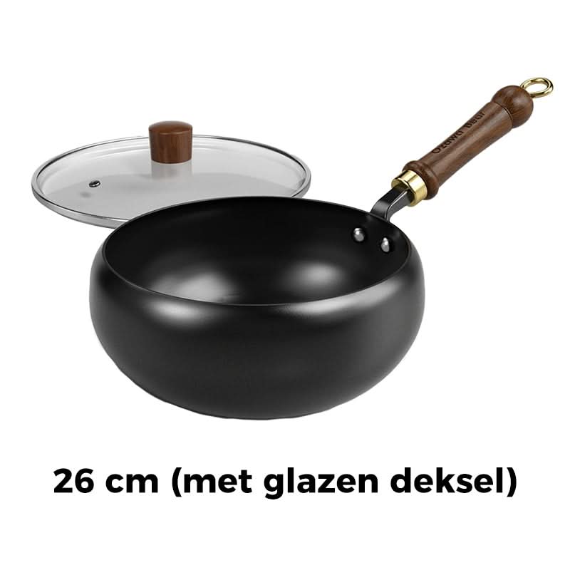 🍳🔥 Professioneel bakken zonder coating – Dikke IJzeren Pan nu -50%