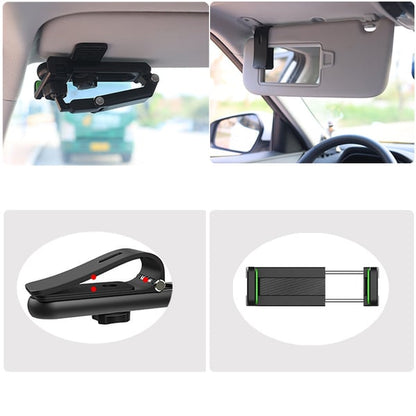 🌞Tweede artikel slechts 5 euro tijdelijk! 🎯 1080° Roterende Telefoonhouder | Multifunctionele Auto Clip voor Dashboard & Spiegel | Ook Ideaal voor Thuis