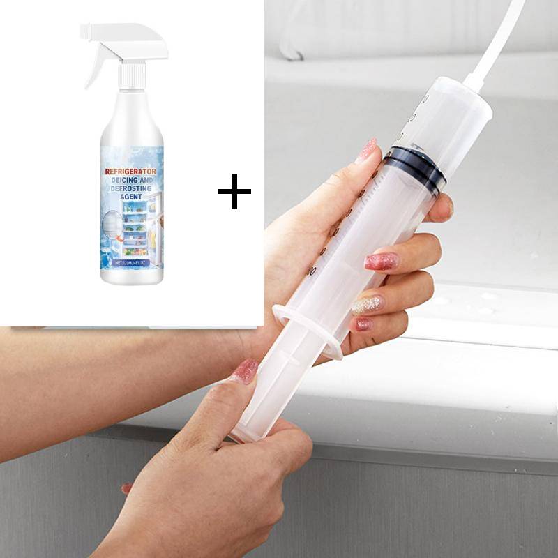 💥💥Dutch hit! 72 uur lang frisheid. Een must-have voor in de koelkast🔥——Ontdooispray voor Koelkastvriezer❄️