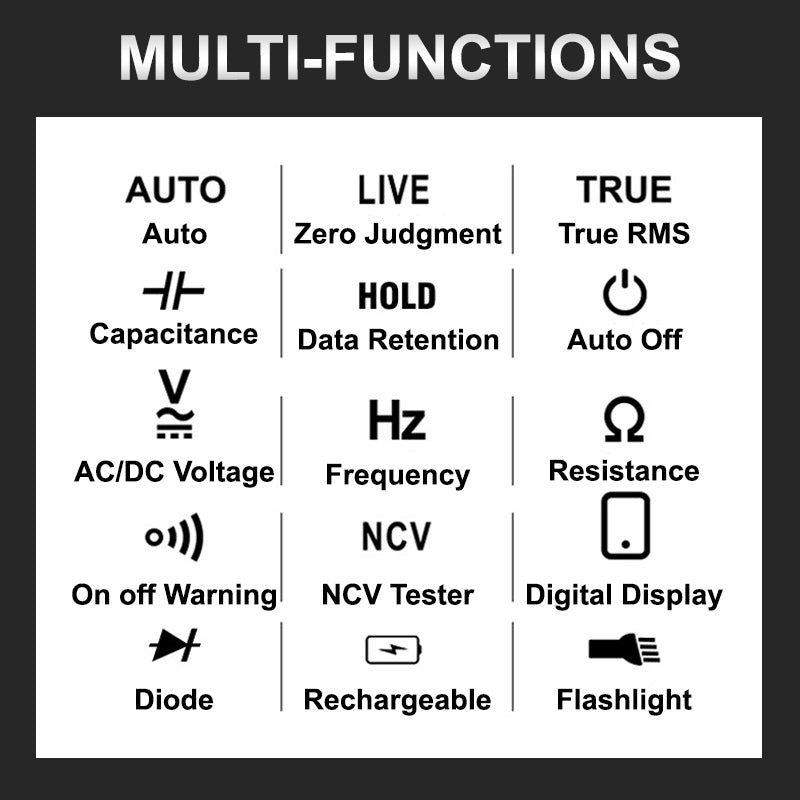 Digitale multimeter voor algemeen gebruik