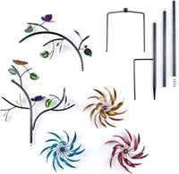 🔥Gratis verzending🔥 Mooie zomer Multi gekleurde bloemen Wind Spinner