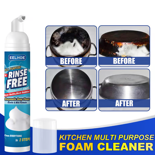 Kitchen Powerful Foam Cleaner - Just Spray and Wipe!