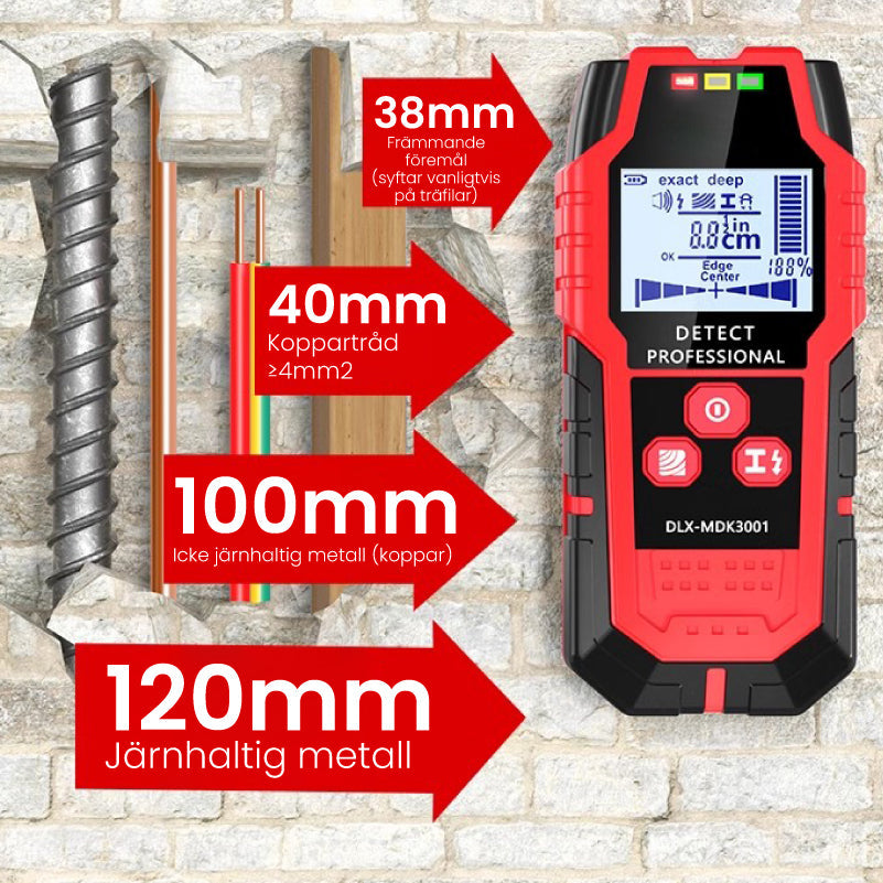 Multifunctionele 4 in 1 Wall Scan Detector