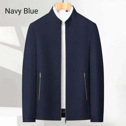 ✨New Arrival✨Men's Standing Collar Zipper Casual Jacket (Gratis bezorging)