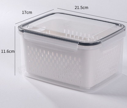 ⭐⭐⭐⭐⭐[Praktisch cadeau] Verse groente fruit opslag container