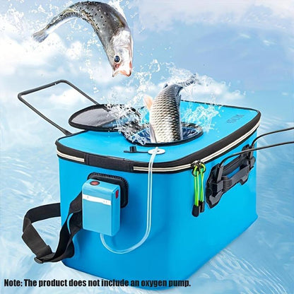 🔥Sommer-Hot-Sale 50% Rabatt🔥Opvouwbare Visemmer | Anti-Vis Sprong | 100% Waterdicht | Duurzaam & Draagbaar | Voor Wandelvissen & Kamperen