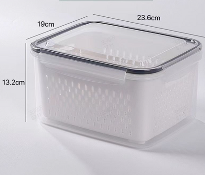 ⭐⭐⭐⭐⭐[Praktisch cadeau] Verse groente fruit opslag container