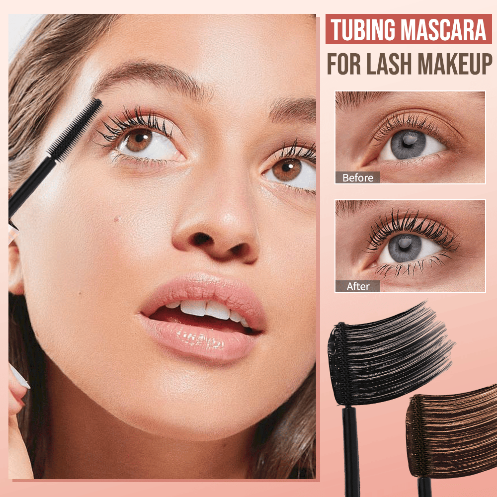 👀 Tubing Mascara Duo – Zwart & Bruin | Waternbestendig & zacht